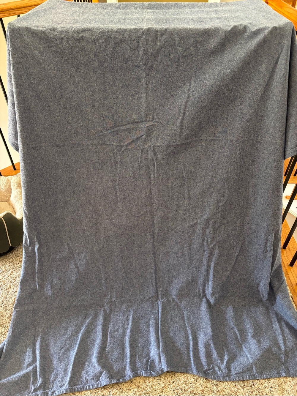 Soft Light Denim Tablecloth